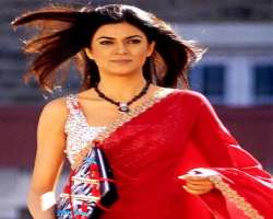 She was seen in the saree first time on-screen in the film 